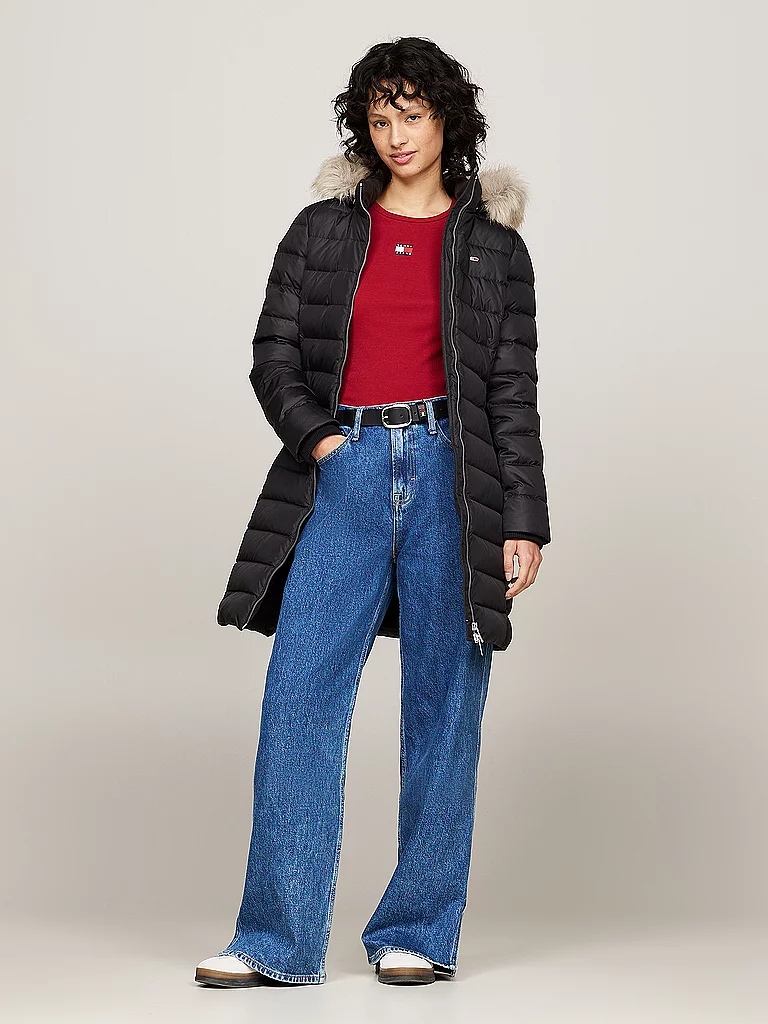 Doudounes Tommy Jeans TJW ESSENTIAL HOODED DOWN COAT EU - vue 6